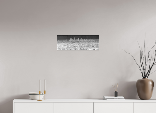 23.2 x 8″, Ilford Black and White Aluminum Frame amaronaP selegnA soL