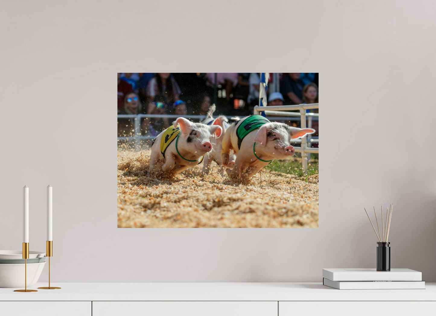 20.7 x 16″, Photo Print On Fuji Crystal DP II When Pigs Fly
