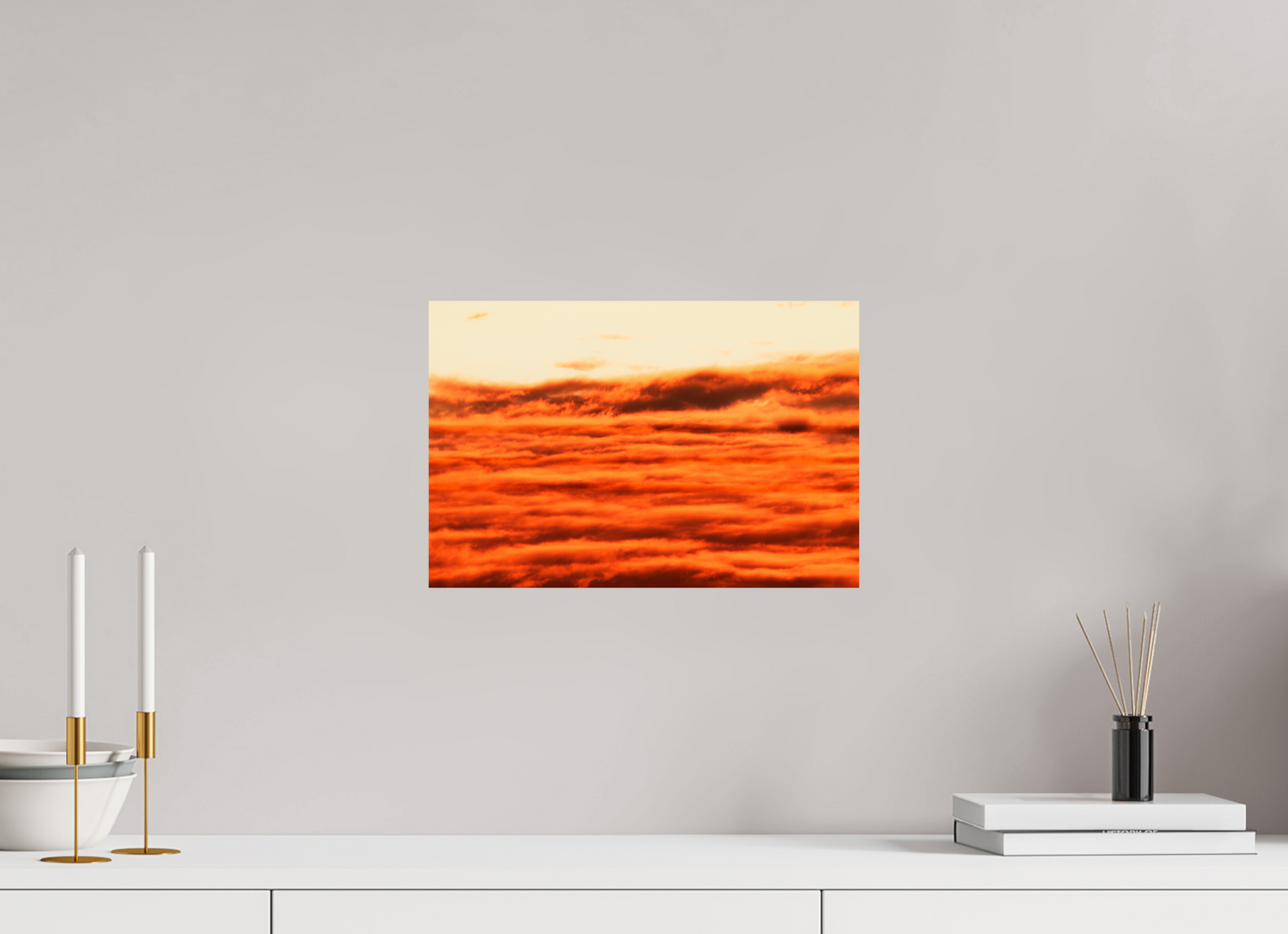 15 x 10″, Photo Print On Fuji Crystal DP II Lake of Fire