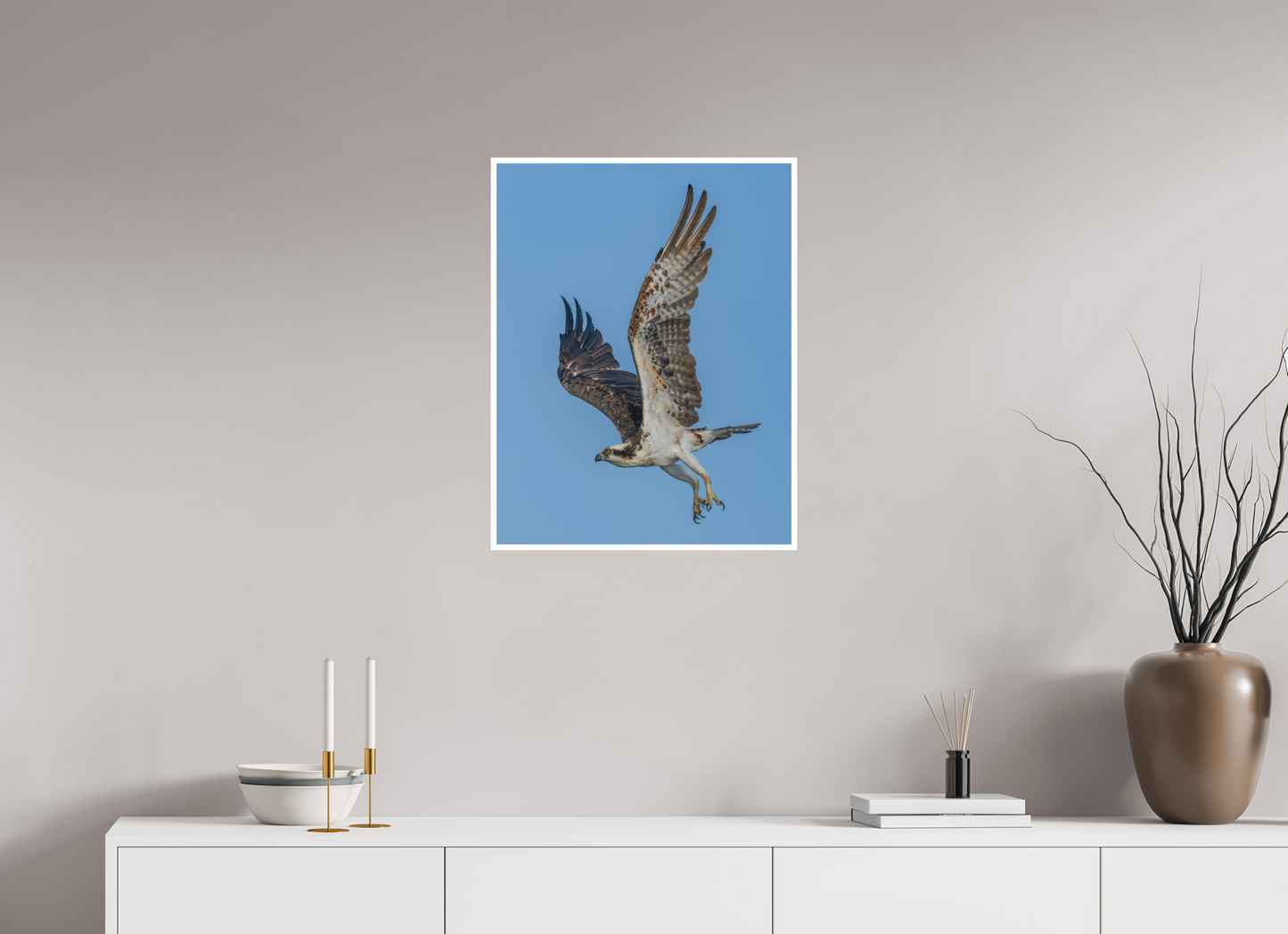 20 x 25.9″, German Etching Dual Catching Claws