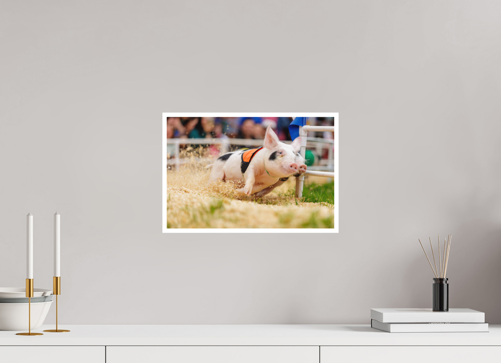 15 x 10″, Hahnemühle Bamboo Kickin' up Dust