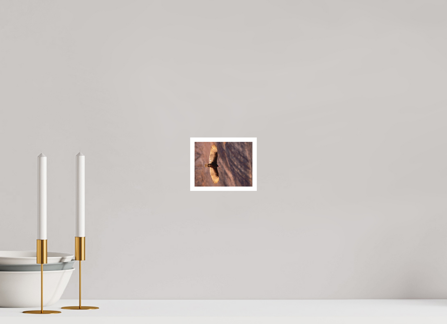 5.2 x 4″, Textured Fine Art Matte Soarin'