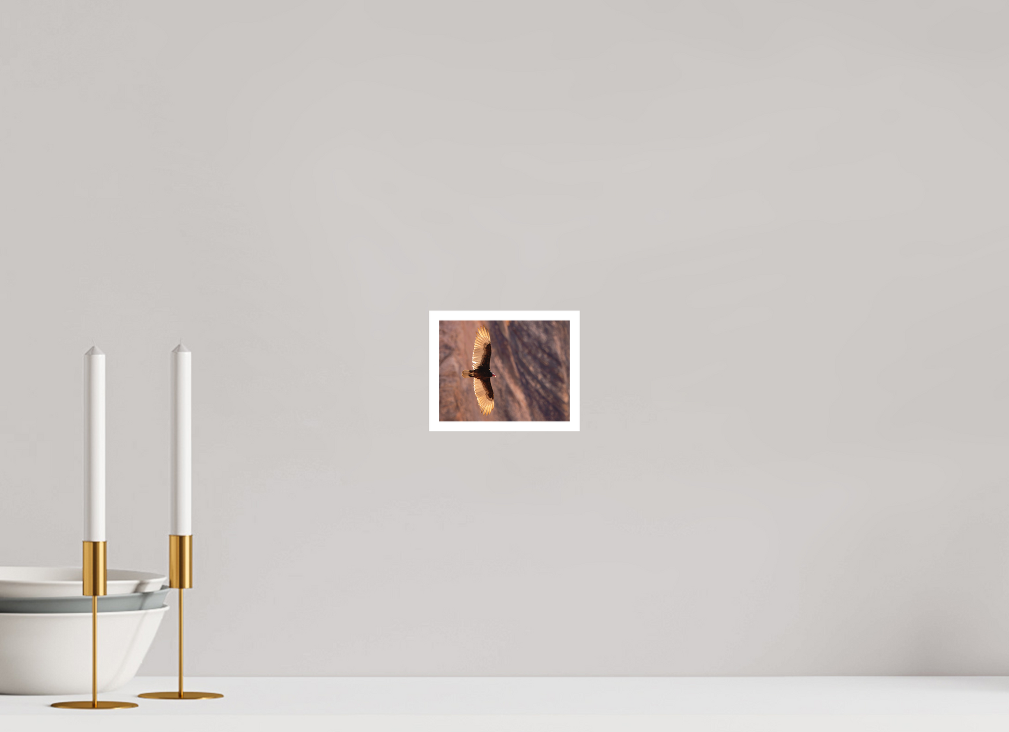 5.2 x 4″, Textured Fine Art Matte Soarin'