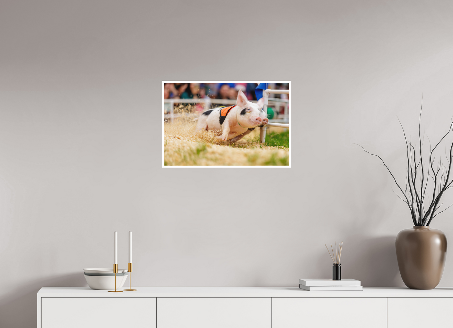 24 x 16″, Hahnemühle Bamboo Kickin' up Dust